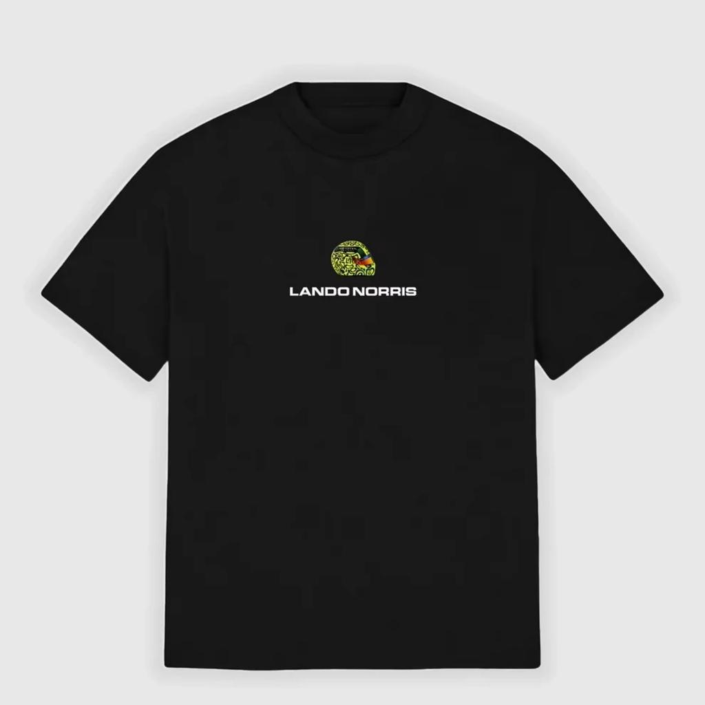 2025 Summer New Norris Regular Shirt Cotton Flat Alphabet Printed T-Shirt Light and Thin Men's and Women's Top Short Sleeve