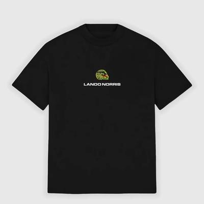 2025 Summer New Norris Regular Shirt Cotton Flat Alphabet Printed T-Shirt Light and Thin Men's and Women's Top Short Sleeve
