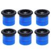 6 Pcs Variable Arc Nozzles Radius Sprinkler Heads Pop-up Sprinkler Replacement Nozzle Adjustable 0-360 Degrees Full Circle Pattern