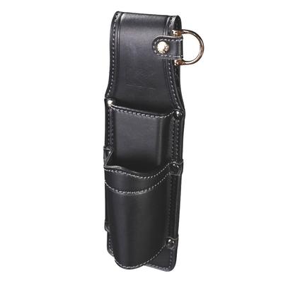 Fujiya Shinorache Holder 2 Tiers Black Gold LIGHT PU LEATHER SERIES AH-42BG
