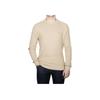 Polo Small Pony Logo Embroidered Crew Neck Knit Sweater Men Sweater Beige MNPOSWE16820274-101
