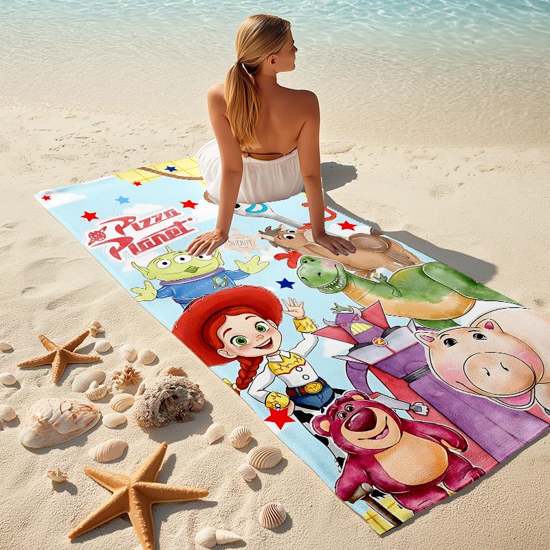 Mickey Minnie Love Towel Large Quick-Drying Microfiber soft S-Square Pants-s Beach Towel for Travel Fitness Bathing Camping. 0730s66
