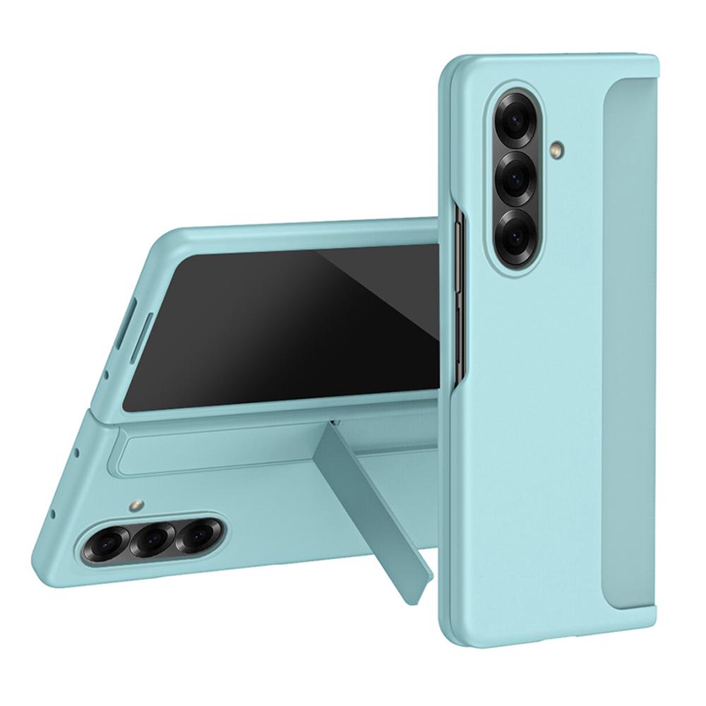 

For Samsung Galaxy Z Fold7 5G Case Kickstand Hard PC Slim Phone Cover with Stylus Baby Blue