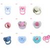 Lovely Print Doll Magnet Pacifier Pure Color Baby Doll Pacifier Bottle Doll Toy  Kids Toys