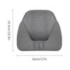 Lumbar Support Pillow Memory Foam Seat Pad Back Cushion For Body Rest Long Sitting Driving Travel Car Airplane Office Sleeping