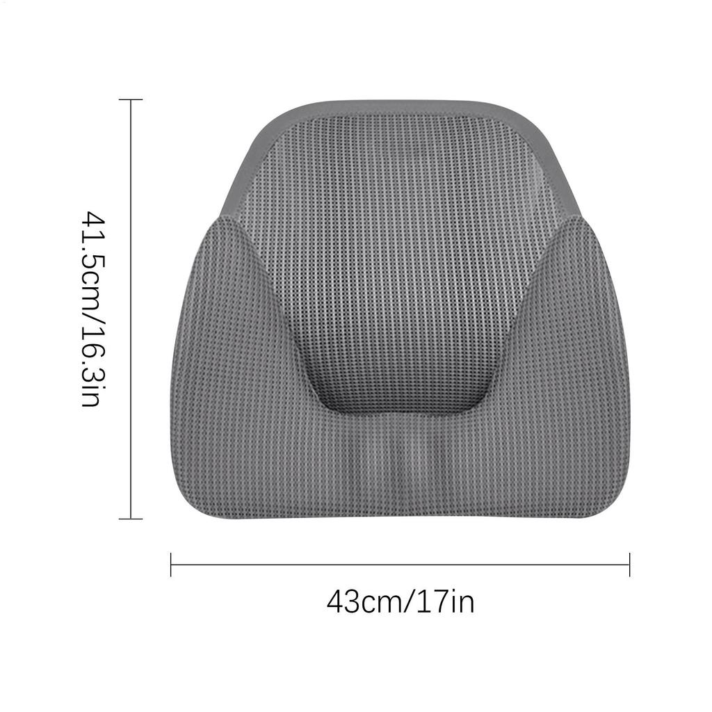Lumbar Support Pillow Memory Foam Seat Pad Back Cushion For Body Rest Long Sitting Driving Travel Car Airplane Office Sleeping