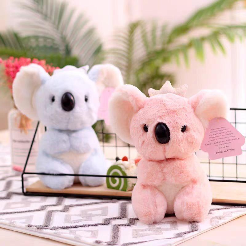 Crown Koala Cute Plush Toy Charming Cartoon Girl Children Birthday Doll Gift