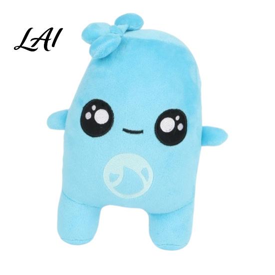 Decorative Bedside Pillows Game Plush Toy Blue Water Drop And White Cloud Cute Car Interior Ornaments Pillow Soft Stuffed Animal for Desk