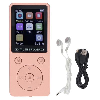 MP3-Player Super Slim 1,8-Zoll Farbbildschirm 32 GB Speicherkartenunterstützung Bis zu 128 GB HiFi-Sound Musik