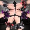 Halloween Creative Decoration Wristbands Featuring Pumpkin And Bat Designs Parties For