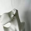 Cross-shaped Earrings with A Retro and Unique Style, Suitable for All Occasions, for Men. High-end and Stylish Ear Pendants.
