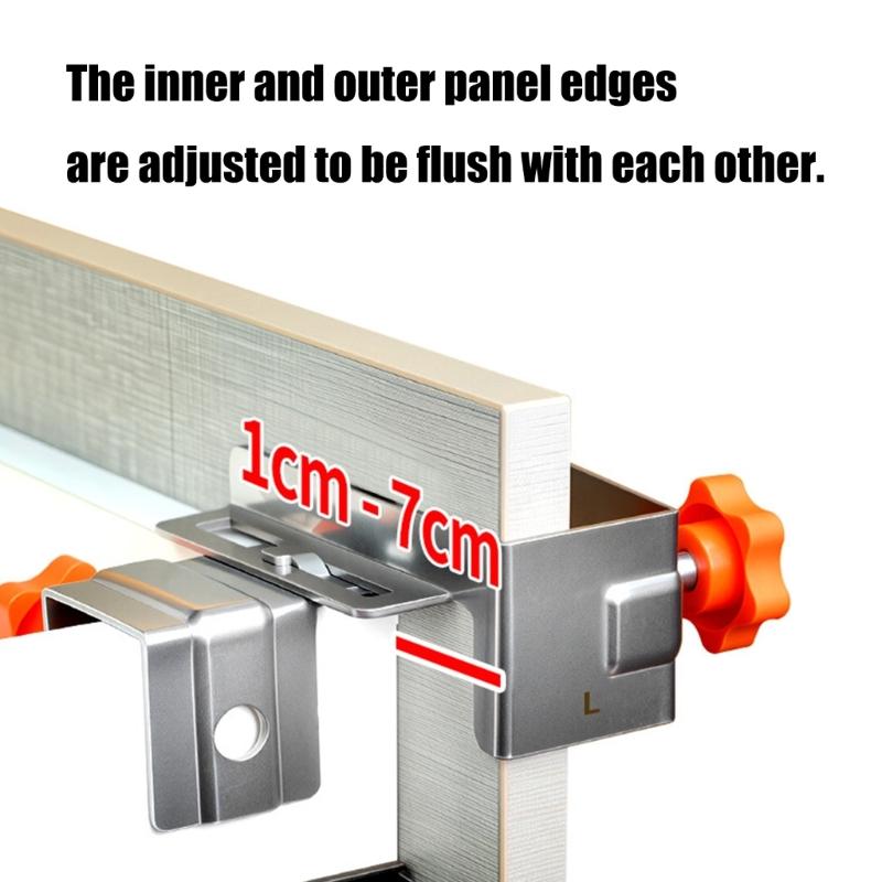 Rustproof Drawer Panel Clamps Tall Cabinet Stabilizers Brackets Drawer Panel Installation Fixing Hardware