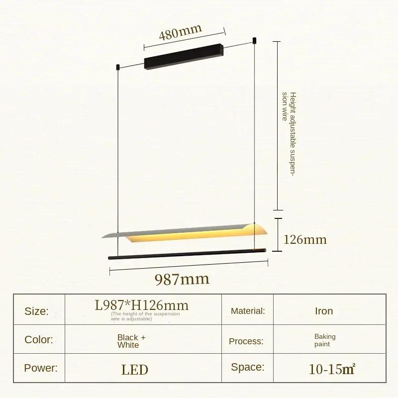 Kitchen Island Hanging Lamps for Ceiling Restaurant Bar Pendant Lights Dining Table Shop Chandelier Loft Home Decorations Lustre