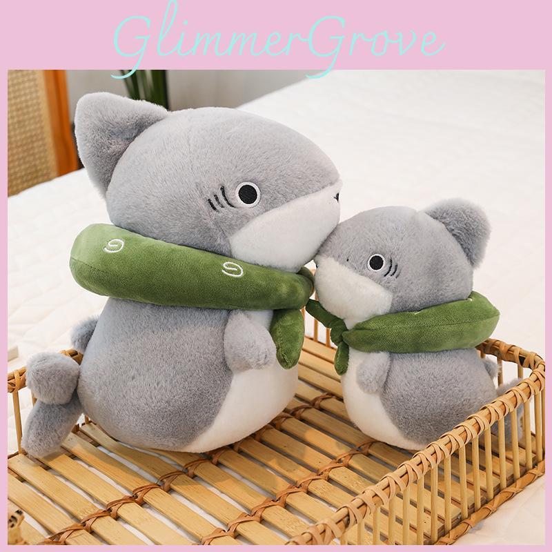 Shark Plush Outing Toy Cute Cartoon Girl Child Birthday Holiday Dolls Gifts
