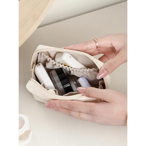Silicone Makeup Bag Large Capacity Colorful Cosmetic Organizer Travel Toiletry Bag Portable Handheld Storage