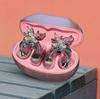 Glittering Butterfly Earphone Charm Strong Base Customizable DIY Accessory Earphone Clip Small For Person Style