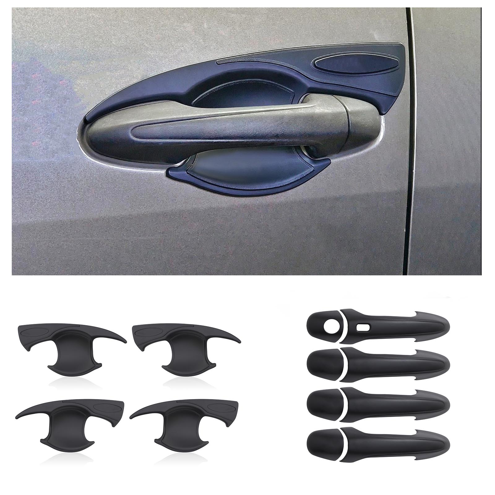 

Door Handle Cover Bowl Insert Cup Door Handle Cover For Toyota Hilux Revo 2015 2016 2017 2018 2019 2020 2025 2025 2025 2025