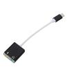 USB C Microphone Adapter Type C Sound Card 7.1 Channel USB External Sound Card Type C To 3.5mm Headphone Jack Adapter