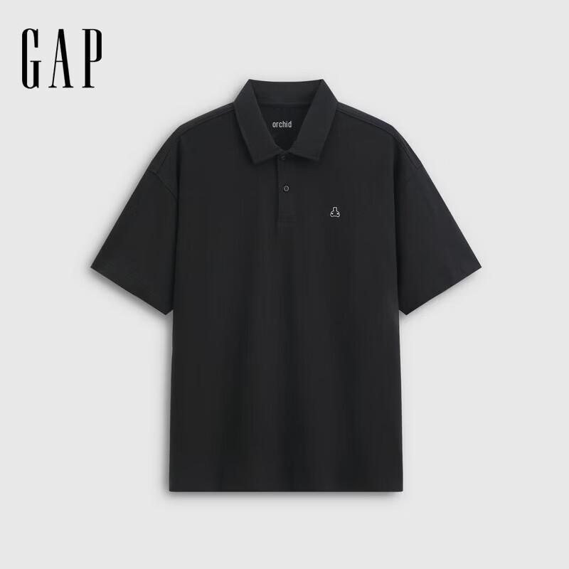 GAP Men s 2026 Summer Embroidered Bear Polo Shirt 175/96A