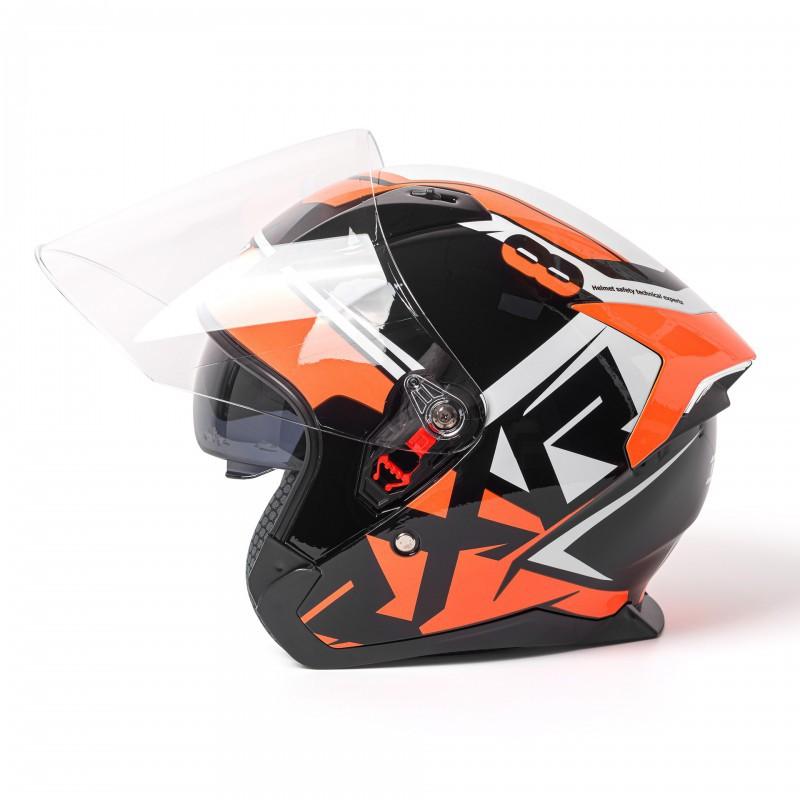 Motorcycle Helmets Half-helmets Men Women Built-in Double Lenses Covered Motorcycles Three-quarters Riding Electric Vehicles