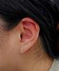 Helene Jewelry 14K Square Cubic Earrings