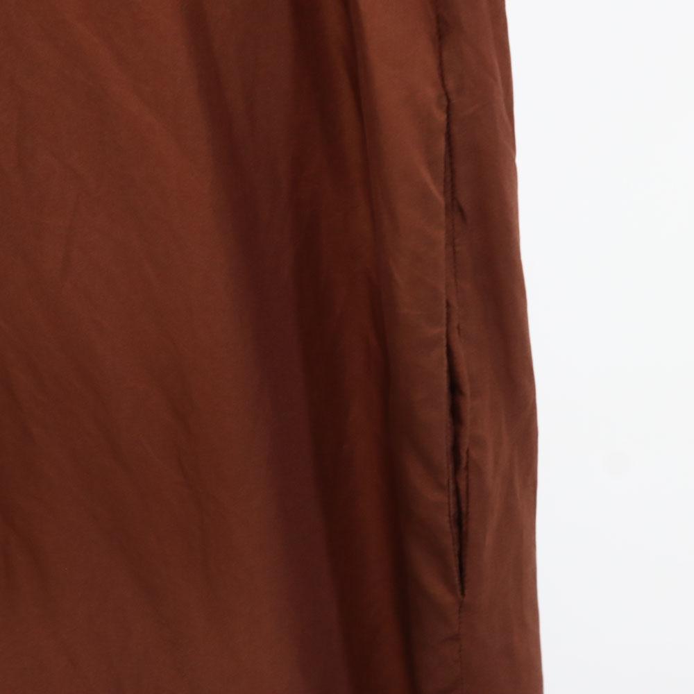 MARNI Italian Silk Short sleeve mini dress 38 Brown Women Used