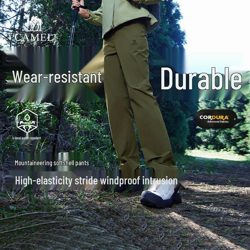 Camel 2025 Outdoor Softshell Hiking Pants