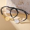 Dawapara Wheel of Hecate Bracelet Wiccan Goddess Ancient Greek Blessing Protection Prosperity Symbol Stainless Steel Jewelry