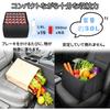 Melphoe Foldable Car Seat 30L Large Capacity Storage Doubles as a Lumbar Cushion and Prevents Suitable for Various Car Storage Applications Box, Box,