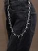 Punk Rock Exaggerated Spiked Jeans Chain Pendant