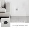 Stainless Steel Socket Cover Blank Outlet Wall Plate Protective Decorative Toggle Switch Plates Electric Door Controller