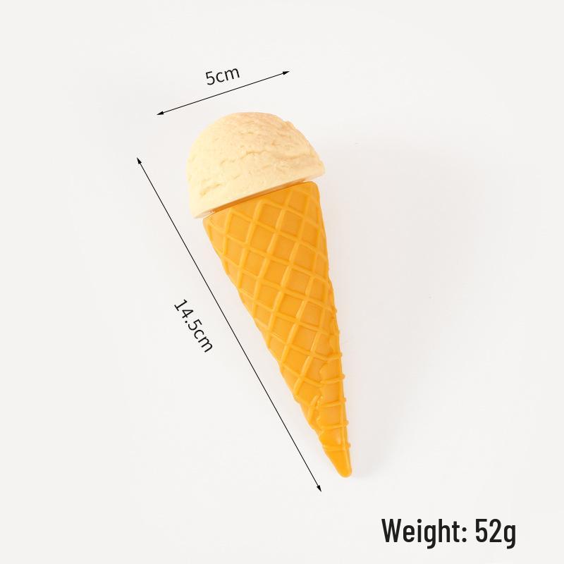 PVC Simulation Cream Ice Cream Toy - DIY Handmade Dessert Shop Display & Photography Prop.