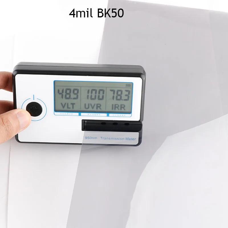 

Многоразмерная прозрачная пленка для окон, прозрачная защитная пленка для стекла, 4 мил, безопасная самоклеящаяся тонировочная пленка для окон, взрывобезопасная фольга 60x500 cm