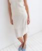 VEM.VER Lace Trim Midi Skirt_Ivory