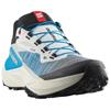 SALOMON GENESIS Abrasion Resistant Breathable Support Low top Mountaineering Shoes Men's White Blue Sneakers 477634