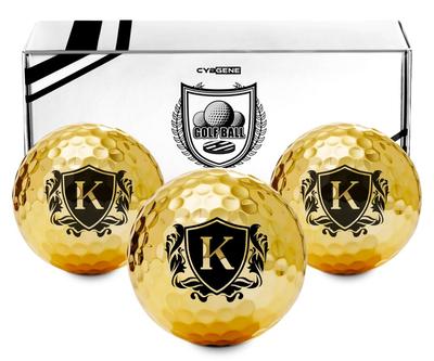 Ein perfektes Geschenk für Golf- und personalisierte Golfball-Liebhaber (3 Bälle)