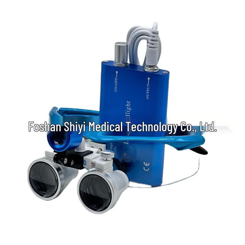 LED Headlight 3.5x Surgical Magnifier for Dental, Cardiovascular, and Orthopedic Use