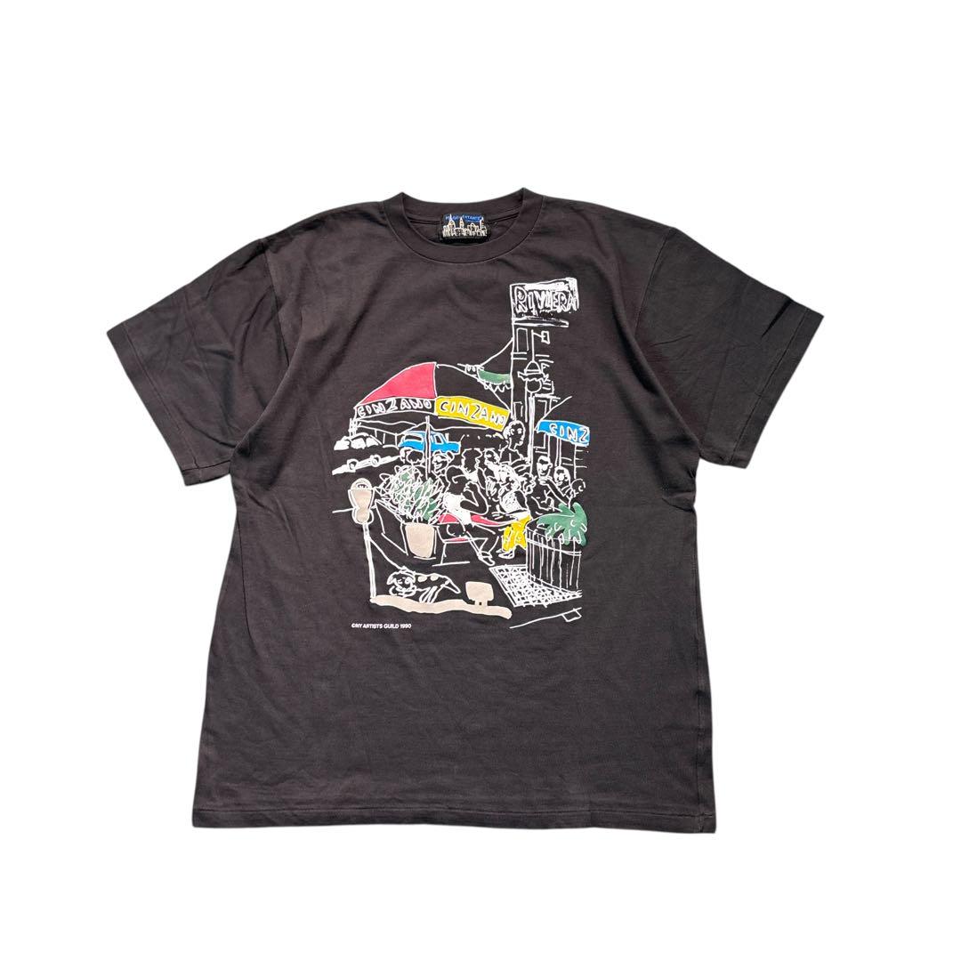 

[USED] 7SM1MANHATTAMER S 90s Single Stitch T-Shirt, Vintage