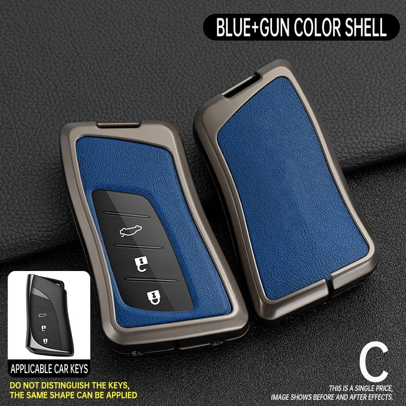 SANRILY Lexus Smart Key Case, Key Holder, Key Cover, Key Protection, Compatible with Lexus