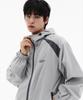 Filluminate Taslan Windtaker Jacket - Light Grey