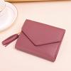 Women Slim Card Wallet Short Long Wallet with ID Window Zippered Coin Pocket Card Holder Wallet for Travel Shopping
