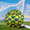 Brazil Artwork Printed Size 5 Soccer Balls, Anti-Slip, Protective Football, Outdoor Sport, a Unique Gift Suitable for him/her, Birthday