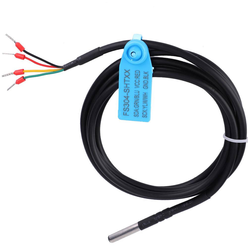 Soil Digital Temperature & Humidity Sensor Probe Cable Type Waterproof I2C Output (SHT20)
