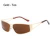 Fashion Punk Goggles UV400 Protection Unisex Y2K Sunglasses for Women Driving Sports Shades