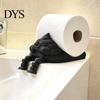 Bathroom Toilet Paper Stand Funny Poop Towel Holder, Creative 3D Printed Roll Fun Household Dispenser Stand, Stable Base Decorative for Prankster