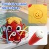 Summer Outdoor Water Sprinkler Octopus Toy Water Play Toy Colorful Water Pipe Rotating Spray Head Garden Lawn Sprinkler Tools