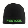 Power Tool Festools Logo Knitted Hat Beanies Winter Hat Warm Acrylic Street Caps for Men Women