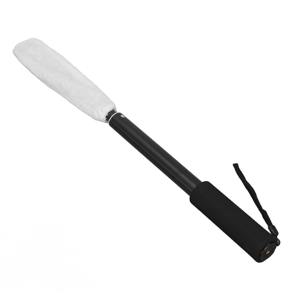 Toe Cleaning Brush Retractable Long Handle Toe Brush Reusable Foot Scrubber with 3pcs Drying Covers for Seniors Elderly Disabled Pregnant Women