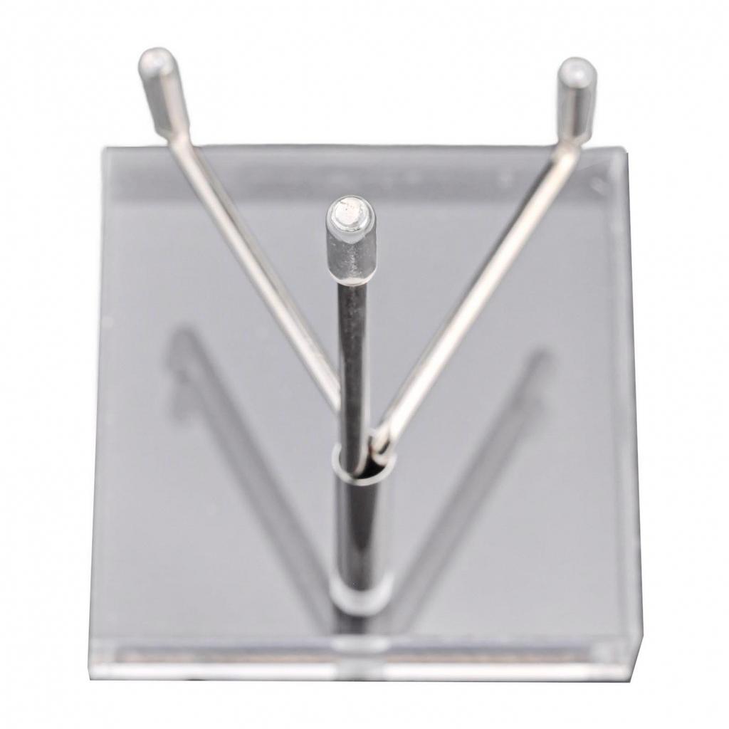 Adjustable Metal Display Stand Easel Shelf With Acrylic Base