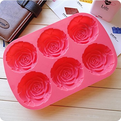 Various Silicone Molds, Roses/Handmade Soap/Candles/Clay/Resin/Silicone Molds/Cutting Molds/Handmade Crafts (Rose)